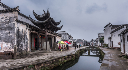 Làng cổ Đường Mô ở Hoàng Sơn tỉnh An Huy Làng cổ Đường Mô ở Hoàng Sơn tỉnh An Huy