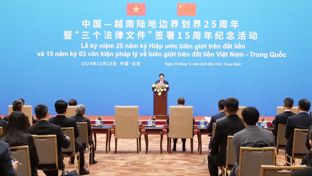 Kỷ niệm 25 năm ký Hiệp ước Biên giới trên đất liền Việt Nam-Trung Quốc