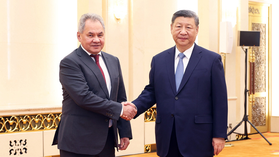 Thư ký Hội đồng an ninh Nga Sergei Shoigu thăm Trung Quốc